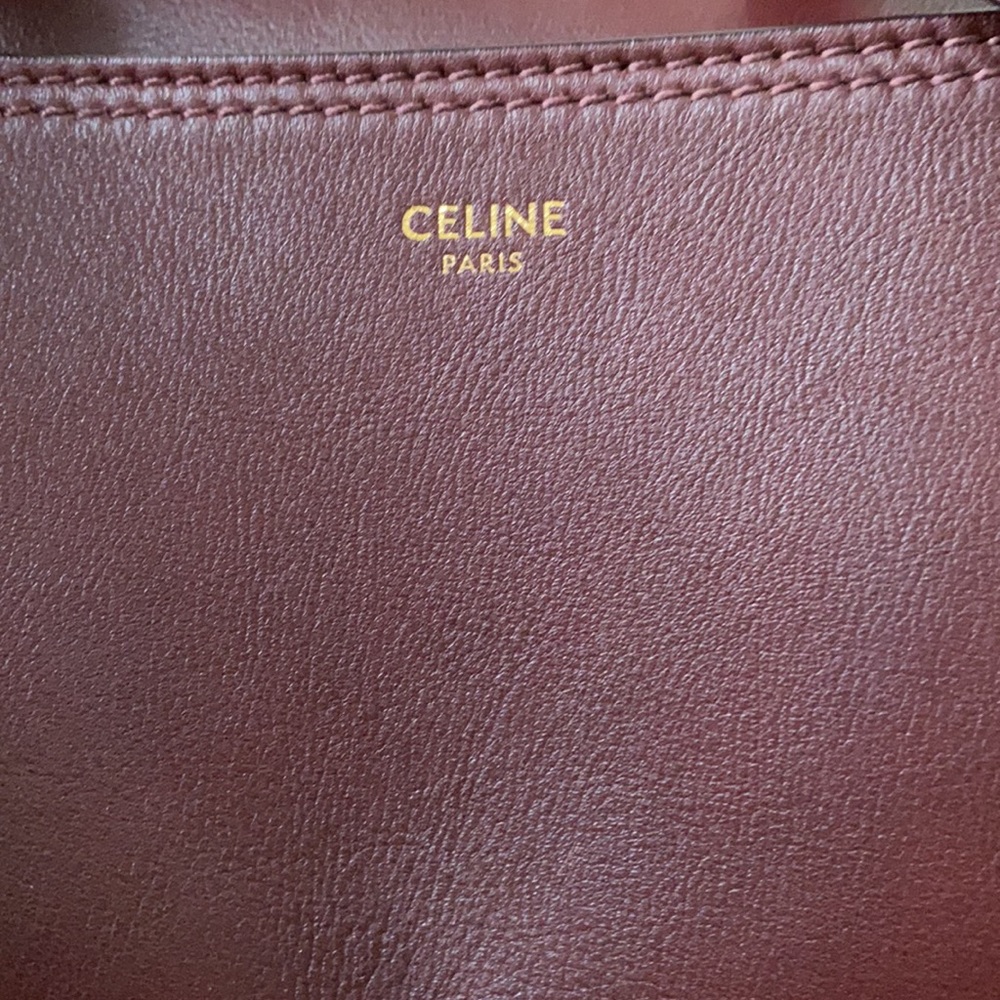💯 Celine burgundy purse, 2019 collection - Picture 3 of 7